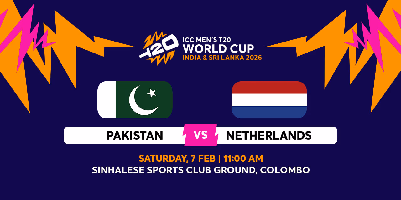 🇵🇰 Pakistan vs Netherlands T20 Match Prediction & Giveaway